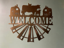 Load image into Gallery viewer, Farmhouse Sign, customizable, welcome sign
