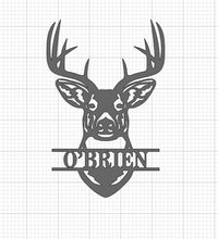 Load image into Gallery viewer, Deer Head Monogram
