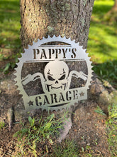 Load image into Gallery viewer, Motorcycle Garage Sign, customizable
