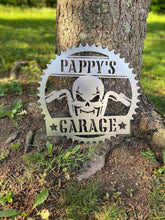 Load image into Gallery viewer, Motorcycle Garage Sign, customizable
