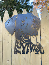 Load image into Gallery viewer, German Shorthair Pointer metal art
