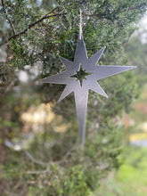 Load image into Gallery viewer, Bethlehem star, metal ornament | Holiday Decor | Christmas
