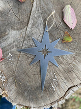 Load image into Gallery viewer, Bethlehem star, metal ornament | Holiday Decor | Christmas
