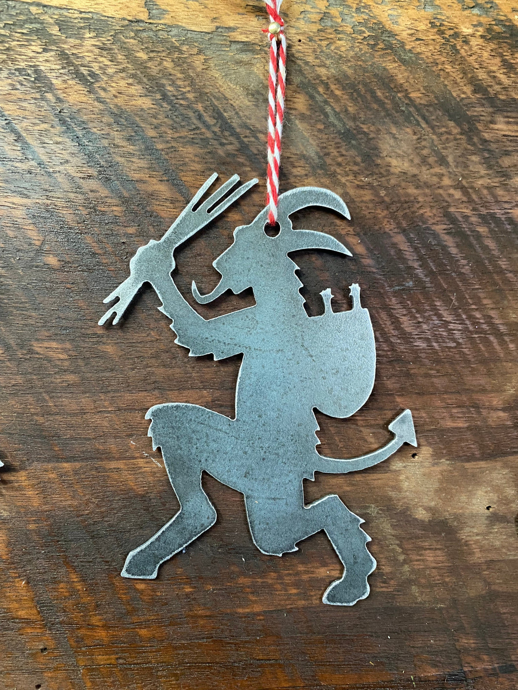 Krampus, Metal Ornament