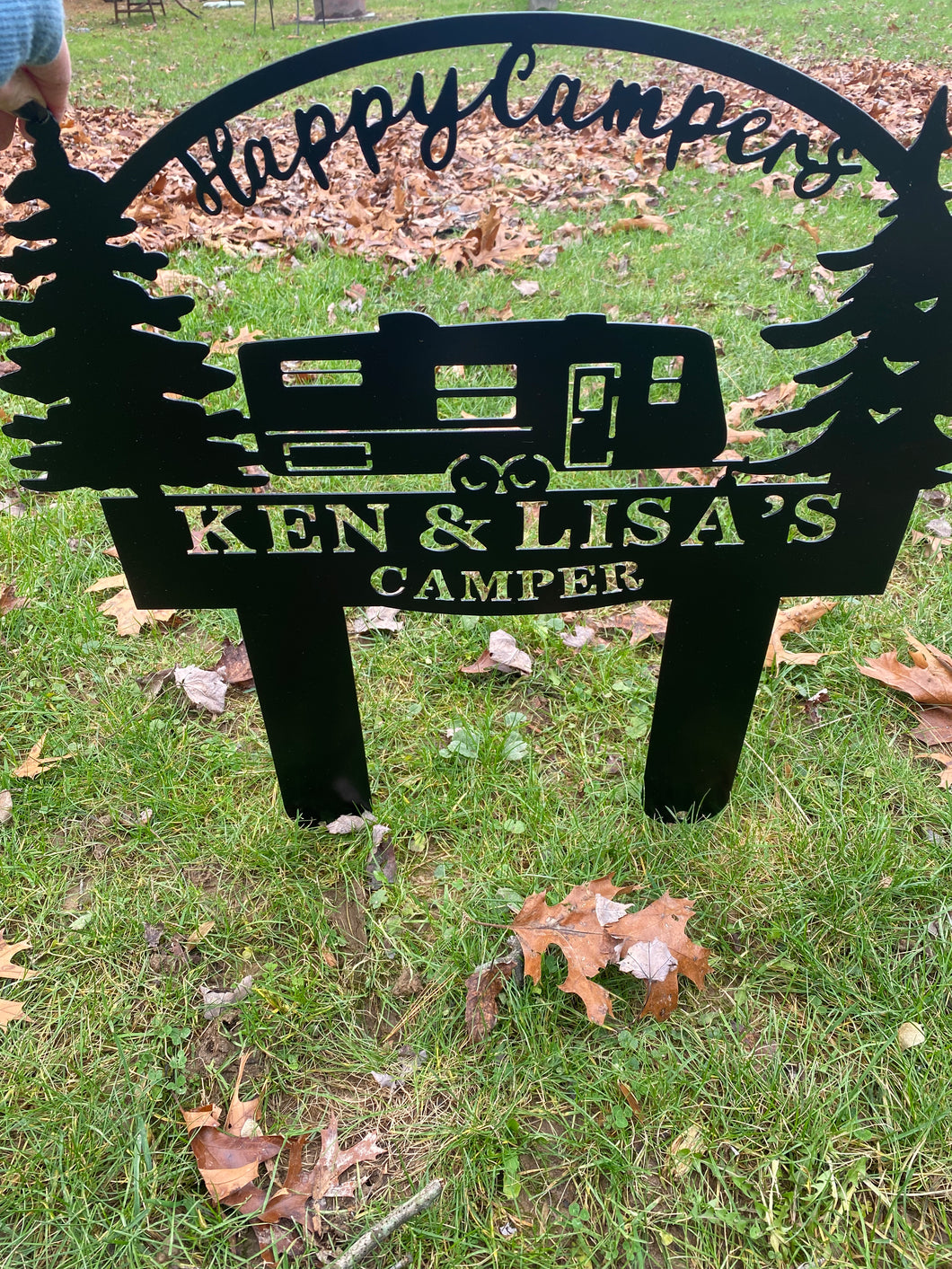 Custom camper sign