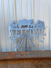 Load image into Gallery viewer, Farmhouse Sign, customizable, welcome sign
