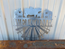 Load image into Gallery viewer, Farmhouse Sign, customizable, welcome sign
